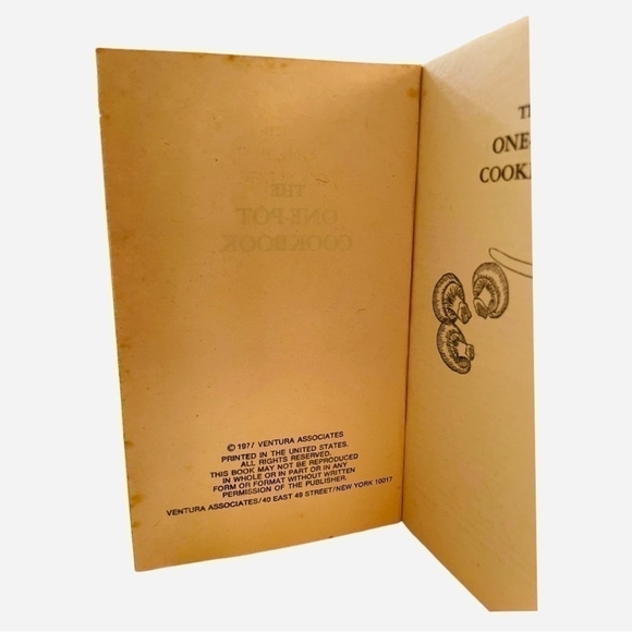 Vintage 1977 Recipes Book The One Pot Cookbook Old Meal Taste by Helen Baumert - Picture 4 of 4